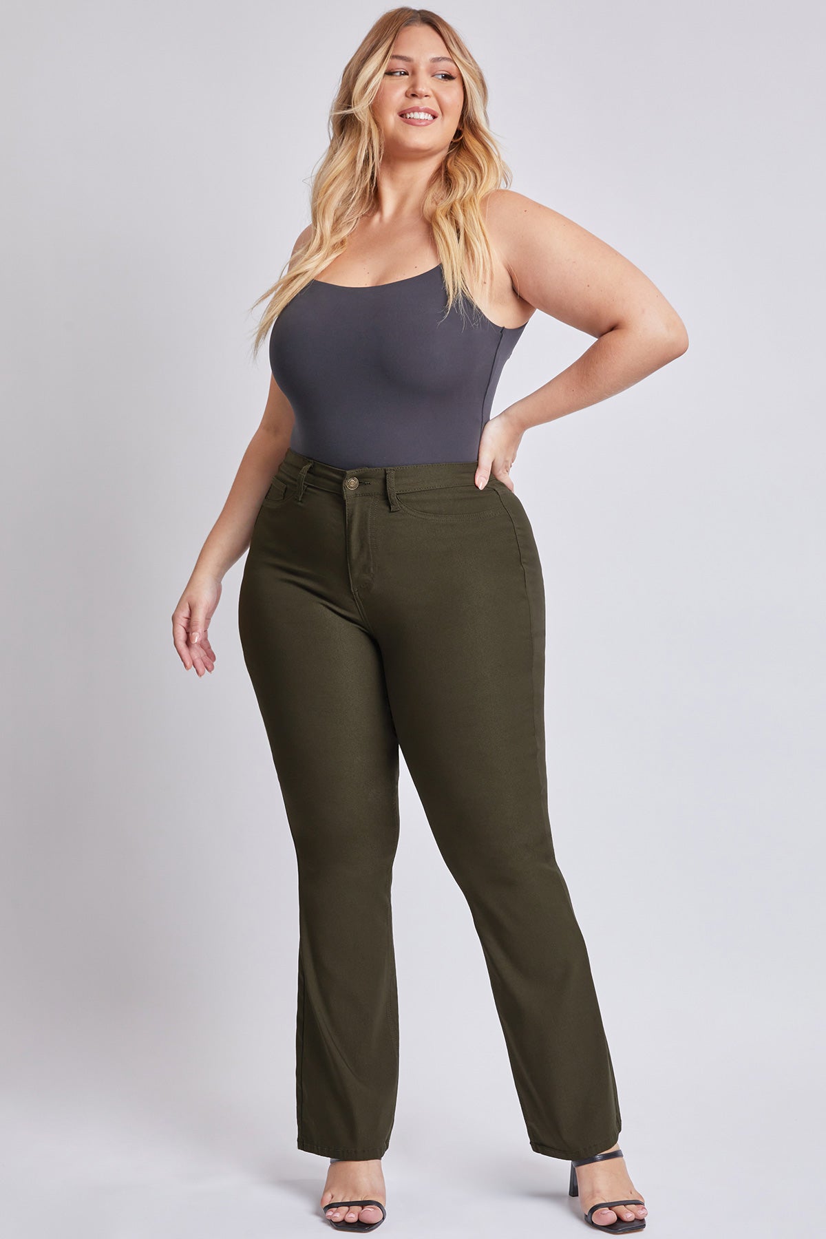 Hyperstretch Rolled Cuff Drawstring Waist Pants