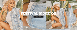 Festival vibes desktop banner