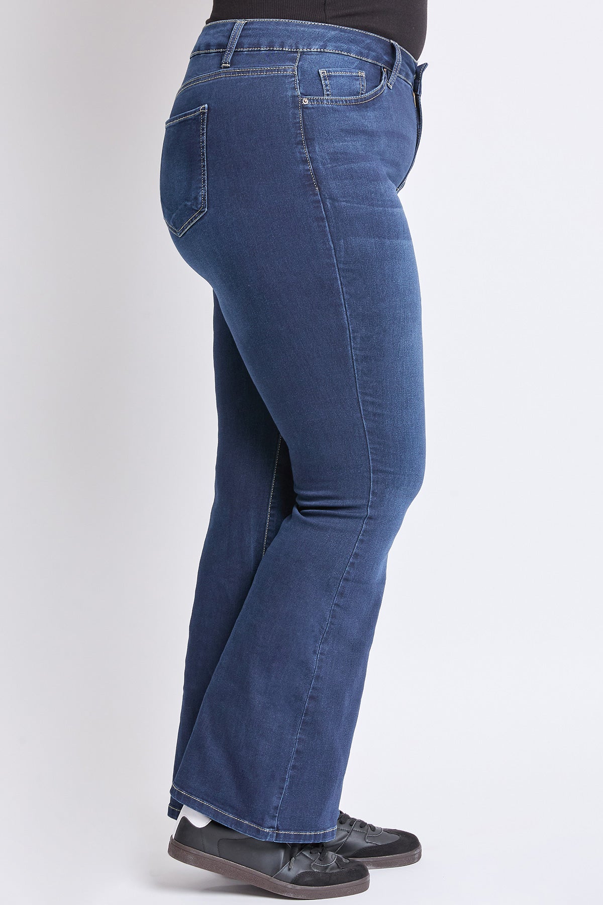 Plus Size Hyper Denim Super Stretchy Flare Jean, Pack Of 6