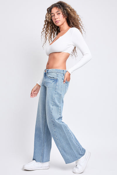 Relaxed Fit Detailed Wide Leg Rigid Jeans, Pack of 12