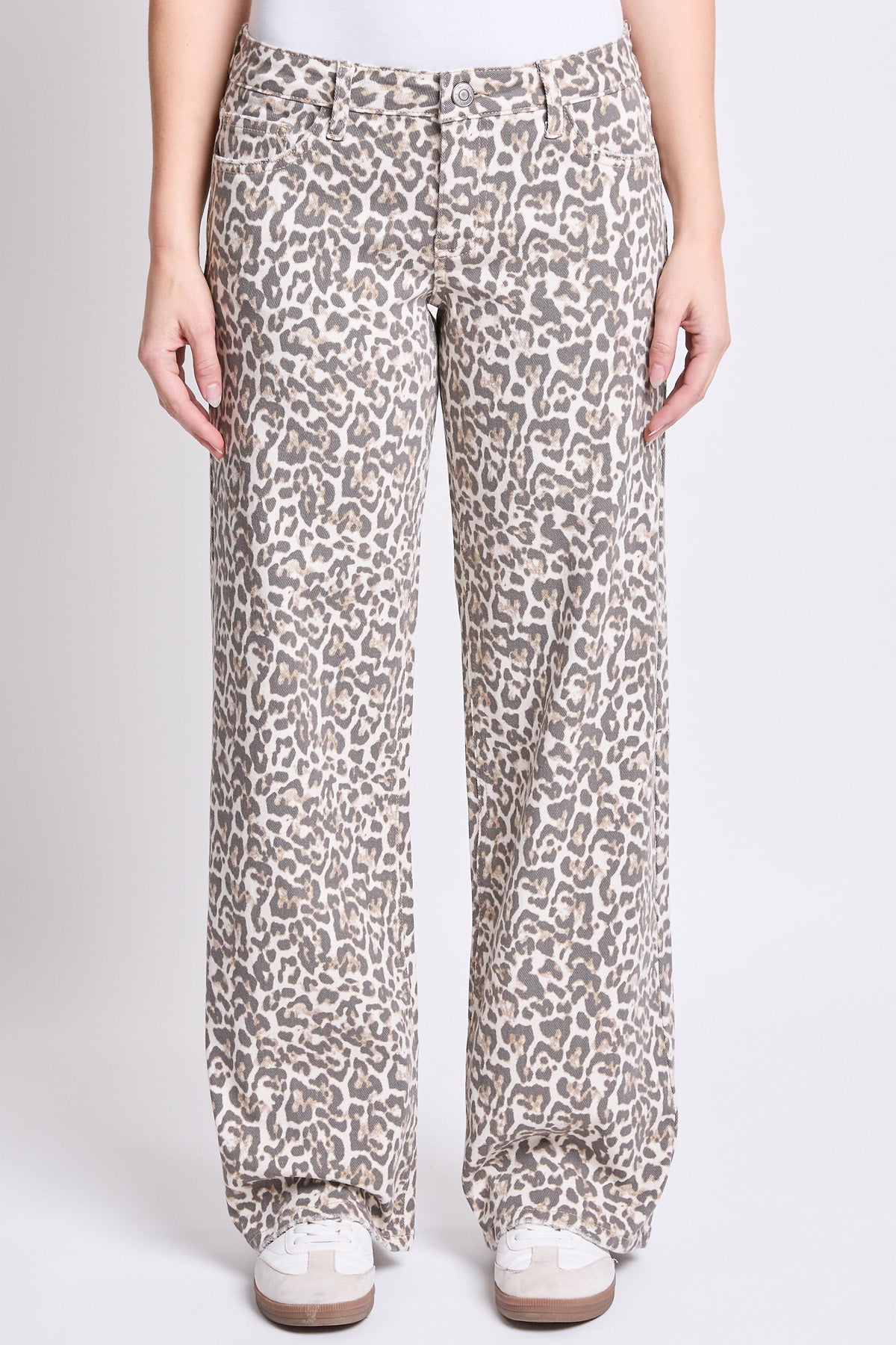 Low Rise Animal Print Wide Leg Pant, Pack of 12