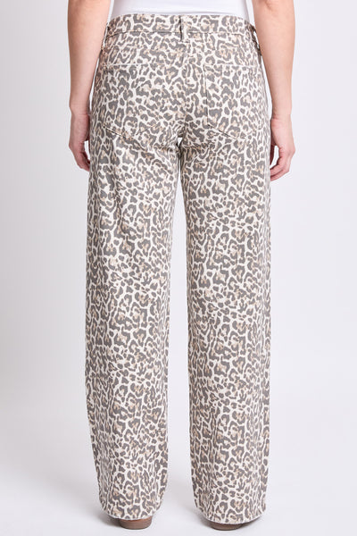 Low Rise Animal Print Wide Leg Pant, Pack of 12