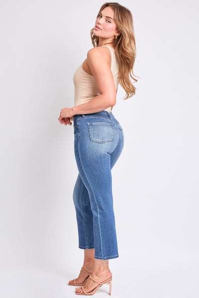 High Rise Vintage Stretch Straight Leg Crop Jeans, Pack of 12