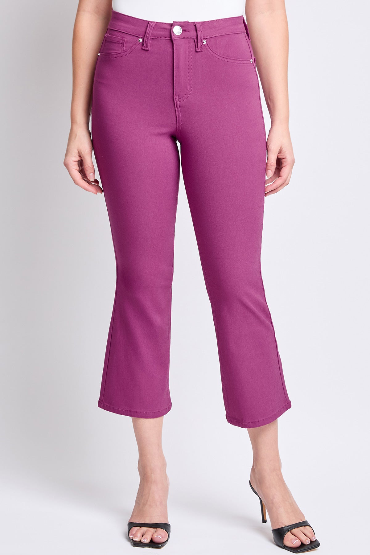 Hyperstretch Cropped Kick Flare Pants- Pre-order , Pack of 6 (SHIP 11/08/24)