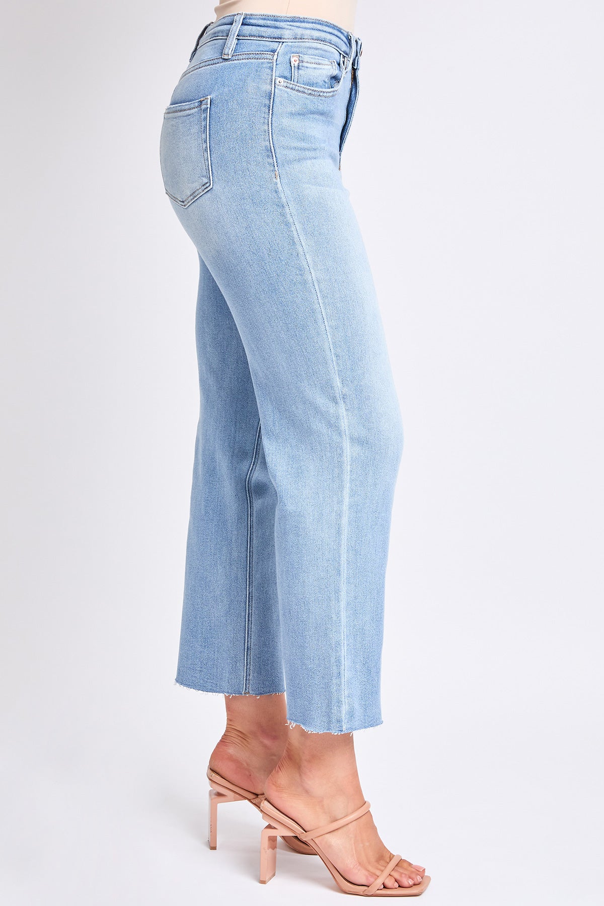 High Rise Cropped Straight Leg Jean, Pack of 12