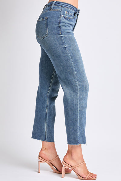 High Rise Cropped Straight Leg Jean, Pack of 12