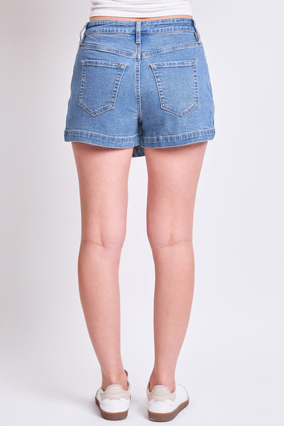 Mid Rise Denim Wrap Skort, Pack of 12