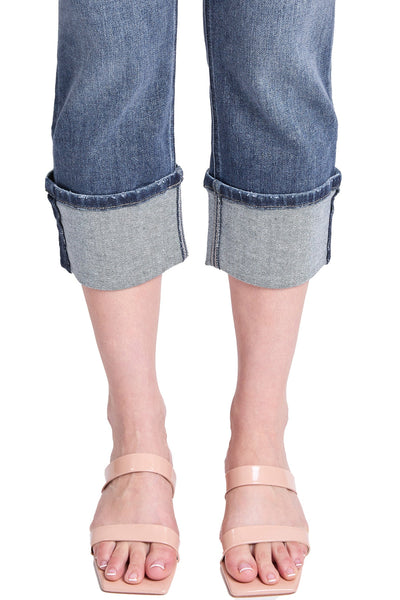 High Rise Cuff Capri (PRE-ORDER SHIP 3/14/25)