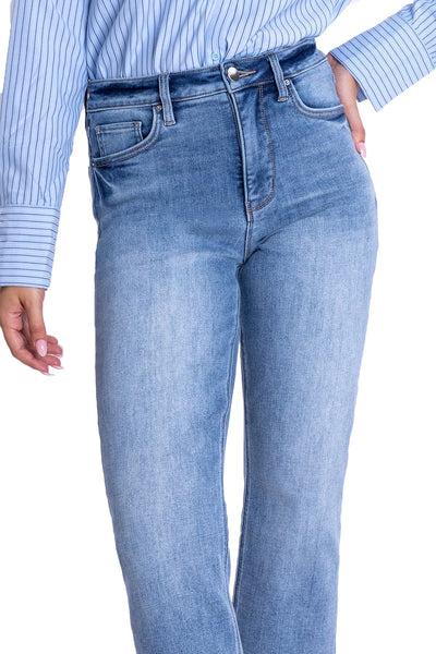 Dylan High Rise Cropped Straight Leg Jeans (PRE-ORDER SHIP 3/14/25)