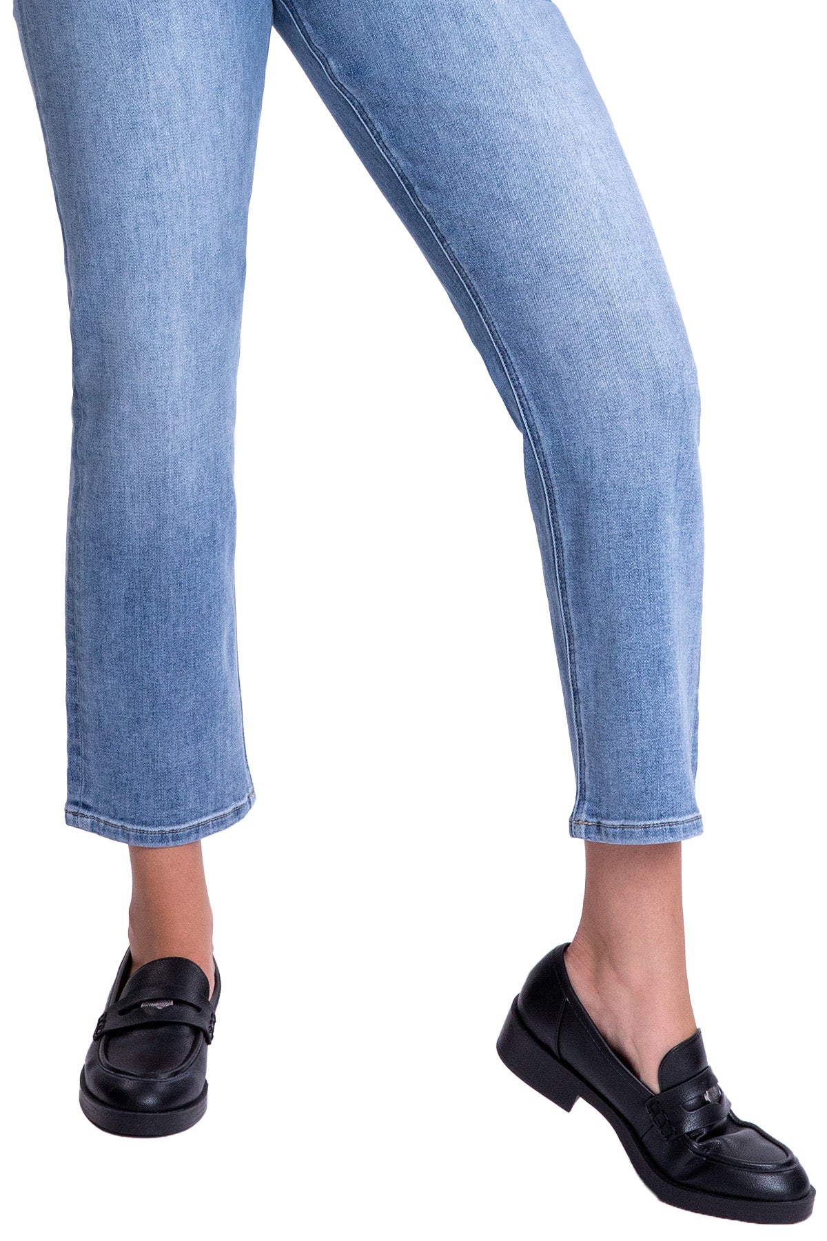 Dylan High Rise Cropped Straight Leg Jeans (PRE-ORDER SHIP 3/14/25)