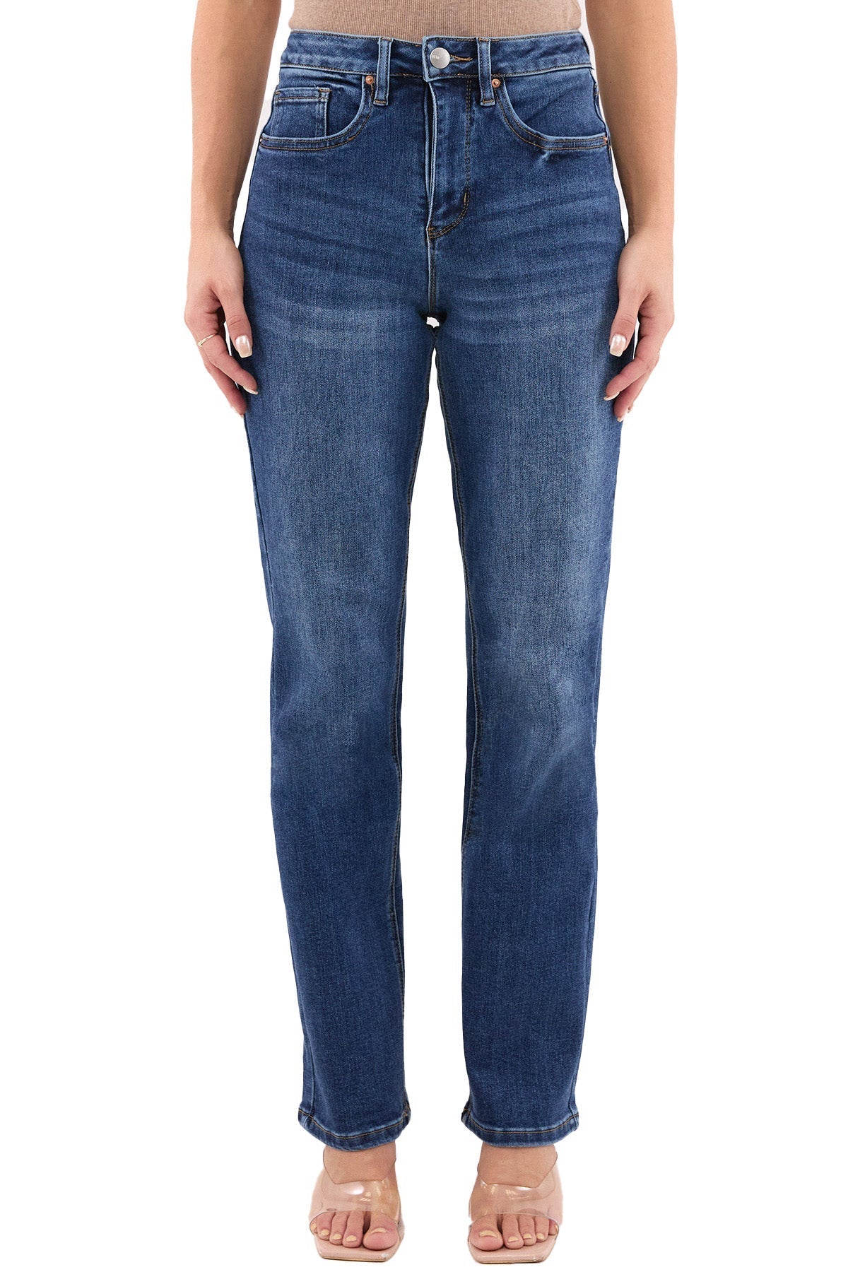 Dylan High Rise Straight Leg Jeans