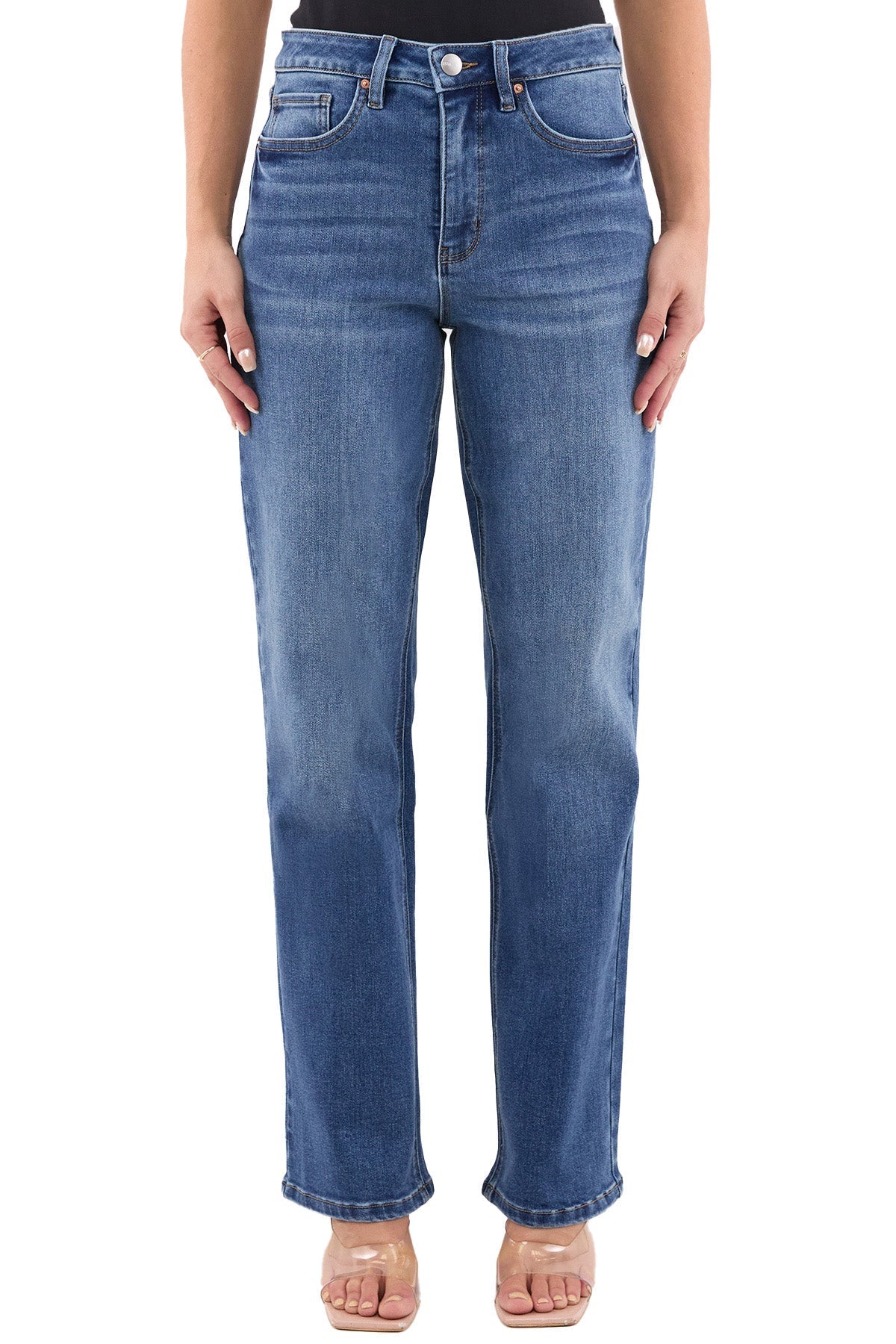 Chloe High Rise Wide Leg Jeans