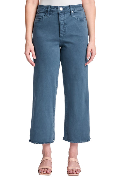 Chloe High Rise Cropped Wide Leg Jeans