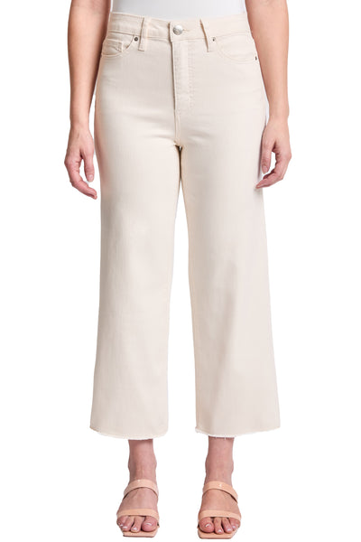 Chloe High Rise Cropped Wide Leg Jeans