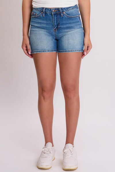 Mid Rise Long Denim Shorts, Pack of 12