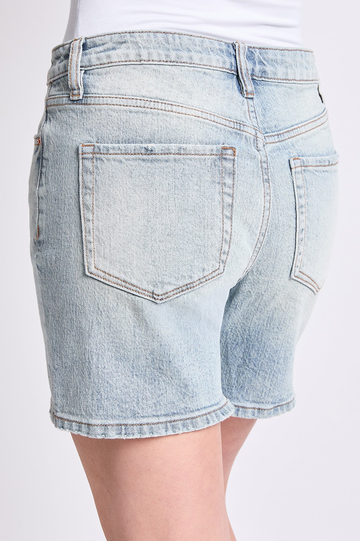 Mid Rise Long Denim Shorts, Pack of 12