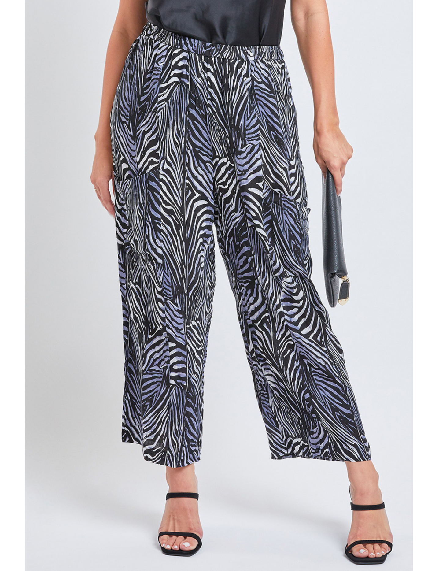 Missy Pull-On Relaxed Rise Pant Drapey Pocket Leg 6 Pack