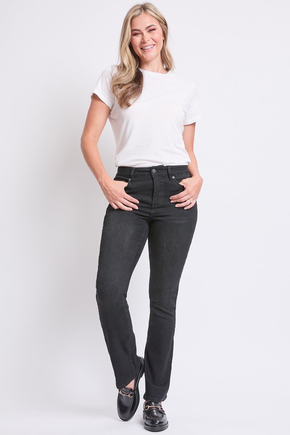 Missy High Rise Slim Bootcut Jeans