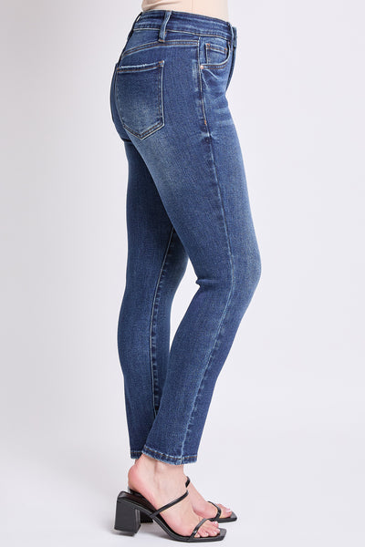 Plus Mid Rise Premium Stretch Skinny Jean