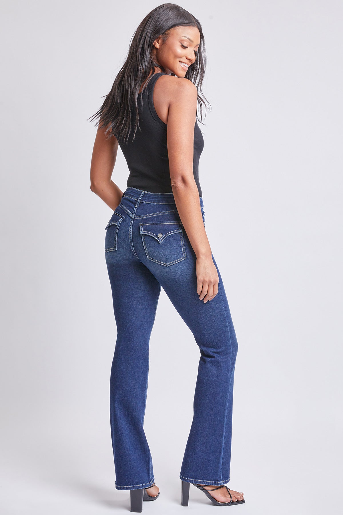 Angie YMI Ladies Bootcut Denim Jeans YMI Denim Jeans for Women [P359867 YMI  Denim Jeans]