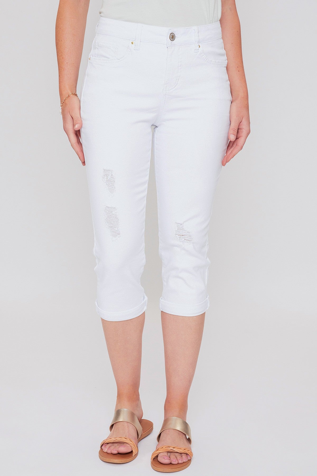 Missy Slim Stretch Cuffed Capri Jeans, Pack Of 12 from Royalty for
