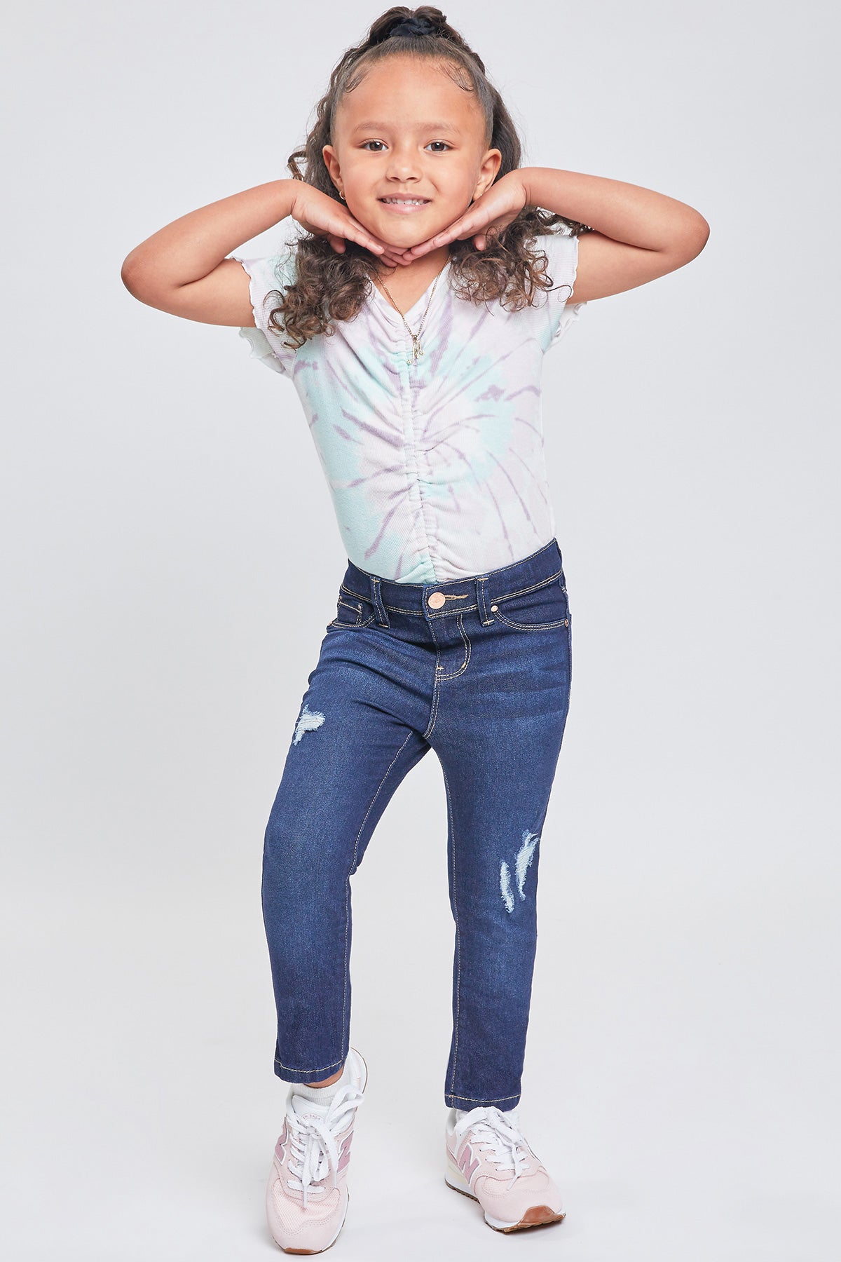 Girls Essential Button Fly Skinny Jeans from YMI GIRLS – YMI JEANS